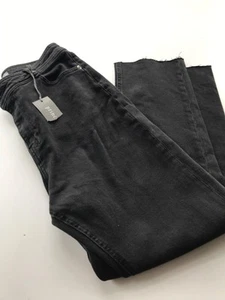 PRINCIPLES JEANS MOM STYLE UK 12 Grey black high rise NEW BNWT straight leg - Picture 1 of 12