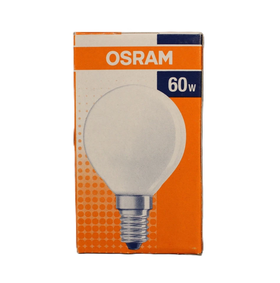 OSRAM Tropfenlampe Glühbirne 60 Watt E14 Matt - Bild 1 von 1
