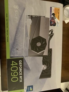 Tarjeta gráfica MSI GeForce RTX 4090 SUPRIM LIQUID X 24GB GDDR6X refrigerada por líquido - Imagen 1 de 3