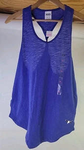 Victoria's Secret Shirt Damen Tank Top Lila Stretch Glitzer Größe XS. - Bild 1 von 12