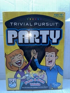 Trivial Pursuit Party Fast and Fun Trivia Game 2013 Edition NEW Sealed Hasbro - Picture 1 of 6