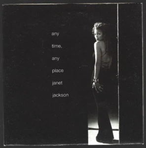 Janet Jackson - Any Time Any Place *Australian 3 Track CD Single*VGC Card Sleeve - Picture 1 of 10