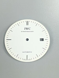 Original IWC Schaffhausen Automatik weißes Zifferblatt mit Datum - Bild 1 von 8