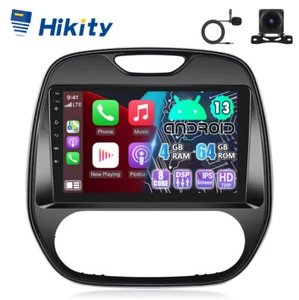 Radio de coche 4+64G 8Core CarPlay Android para Renault Captur 2013-2019 GPS Navi WIFI - Imagen 1 de 18
