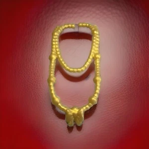 Ever After High Doll Apple White Getting Fairest Replacement Gold Necklace - Picture 1 of 2