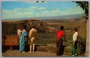 Cartoline cromate Byron Ledge Lookout Parco Nazionale delle Hawaii Kilauea Ike Crater 215 - Foto 1 di 3
