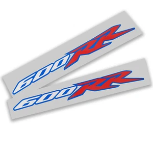 600 RR 600RR Motorcycle decals graphics stickers red,white,blue 2pcs - Picture 1 of 1