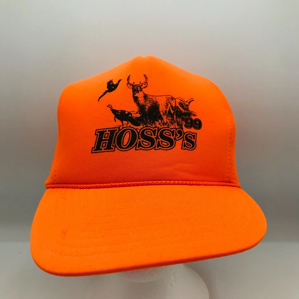 Gorra de béisbol de espuma de caza Hoss's ajustable para adultos talla única Foto 1 de 4