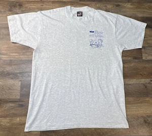 Vintage 90s United Rehab Cartoon Single Stitch T Shirt USA Size Large Gray - Picture 1 of 14