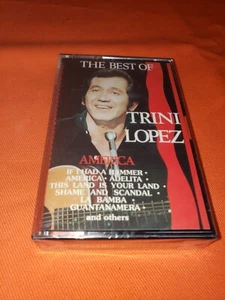 The Best Of Trini Lopez Cassette 1989 Pop - Picture 1 of 4