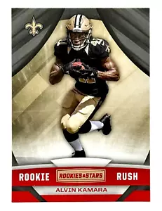 2017 Panini Rookies & Stars Rookie Rush ALVIN KAMARA RC #5 NEW ORLEANS SAINTS 🏈 - Picture 1 of 2