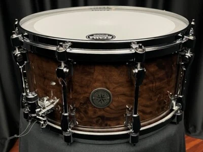 Tama Drums Starphonic Walnut 7x14 Snare Drum PWB147GWB Black Walnut Burl - Image 1 of 4