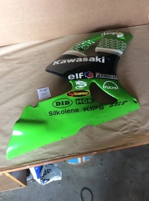 03 KAWASAKI NINJA ZX 6 RR ZX6RR RIGHT SIDE LOWER FAIRING  - Изображение 1 из 4