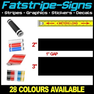 AUTO STREIFEN VINYL GRAFIK AUFKLEBER STICKER RENNEN MOTORHAUBE VIPER UNIVERSAL PASSEND FÜR ST - Bild 1 von 2