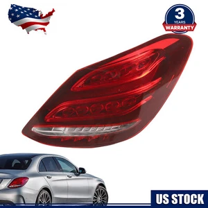 Tail Light Right Passenger Side Rear Lamp For Mercedes-Benz C-class W205 2015-18 - Picture 1 of 10