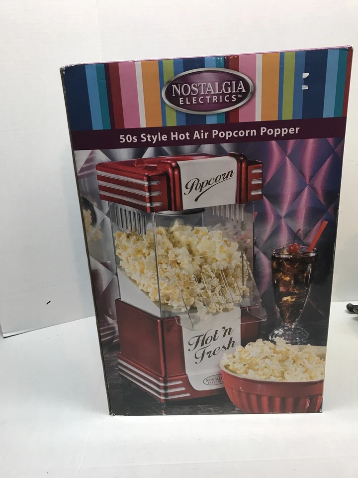 Nostalgia Electrics RHP625 Retro Series Hot Air Popcorn Popper 12 cup - Image 1 of 1