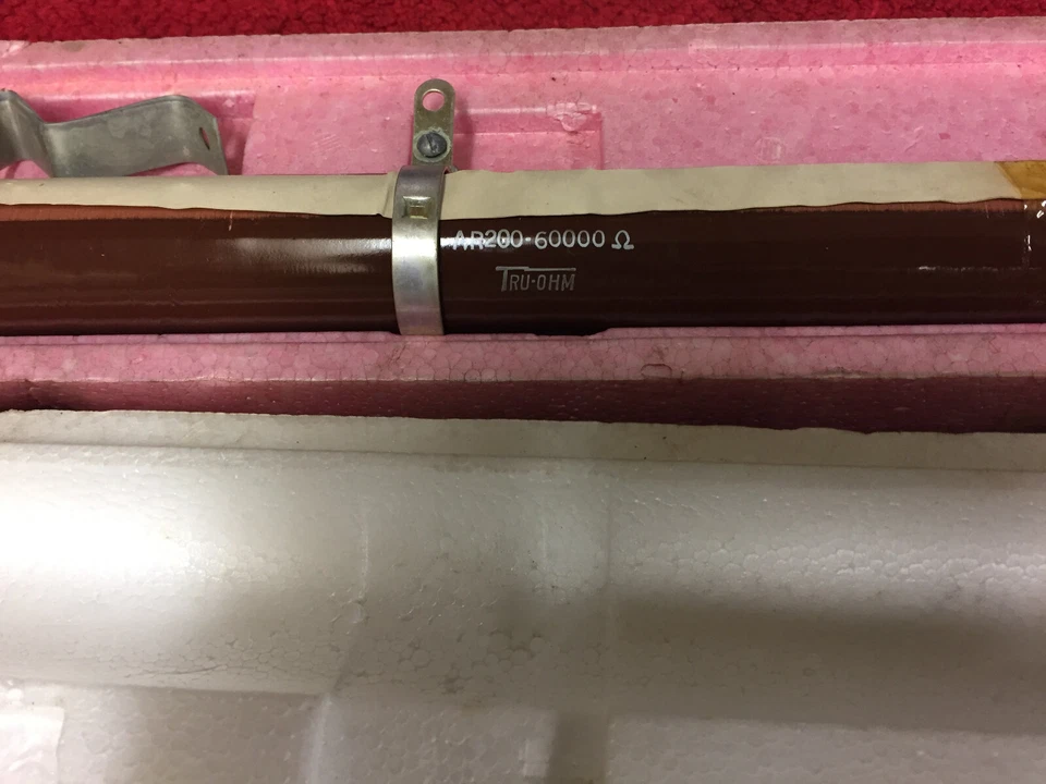 AR200- 60000 TRU OHM RESISTOR 60,000 OHMS 200 WATTS - Image 1 of 1