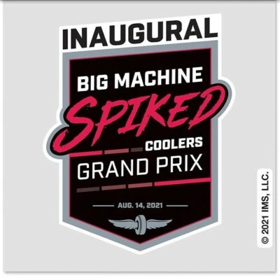 2021 Inaugural Big Machine Spiked Coolers Grand Prix Event Perfect Cut Decal - Image 1 of 2