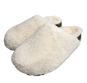 Madewell Clog Size 9 The Layne in Shearling Comfy Slide On Mules NEW - Picture 1 of 7
