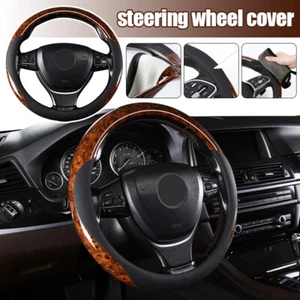 New Simple Car Steering Wheel Cover Non-slip General Auto Handle Wheel Cover - Bild 1 von 21