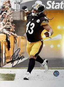 Troy Aumua Polamalu Pittsburgh Steelers Signed Autographed 8x10 Photo SSC COA - Picture 1 of 7
