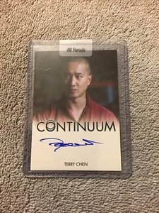 Rittenhouse COMTINUUM Seasons 1 & 2 TERRY CHEN as Curtis Chen Autograph Card - Picture 1 of 4