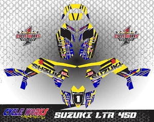 LTR450R LTR 450 SUZUKI QUADRACER SEMI CUSTOM GRAPHICS KIT MAZE2 - Picture 1 of 1