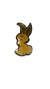 Prendedor vintage SWIB 1980 BUNNY RABBIT - Imagen 1 de 4