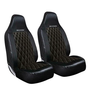 FÜR FORD RANGER WILDTRAK - PREMIUM STRAPAZIERFÄHIGE GESTEPPTE LEDER-VORDERSITZBEZÜGE - Bild 1 von 2