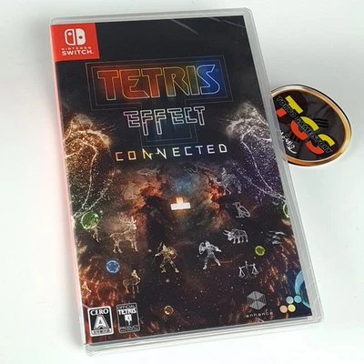 Tetris Effect Connected Ed. SWITCH Japan Physical Game in ENGLISH New - Image 1 of 4