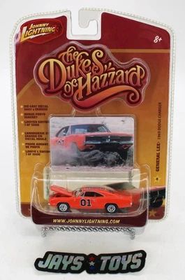 Johnny Lightning Dukes of Hazzard General Lee 1969 Dodge Charger New on Card - Image 1 of 4