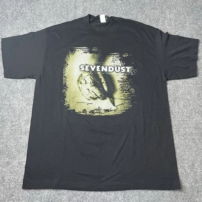 Vtg 1999 Sevendust Home Im Not Good With Names T-shirt Mens Xl Vulgar Band Tee - Image 1 of 4