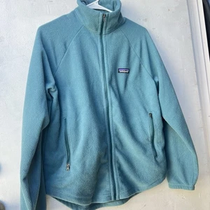 Patagonia Fleece Jacket Wetland Blue Women’s Size S  - Picture 1 of 3