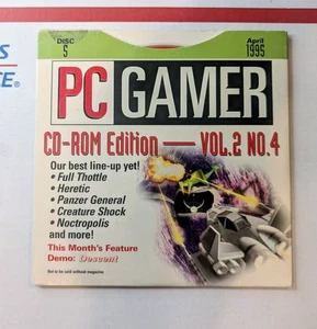 PC Gamer aprile 1995 vol. 2 n. CD-ROM 4 dischi 5 - Foto 1 di 2