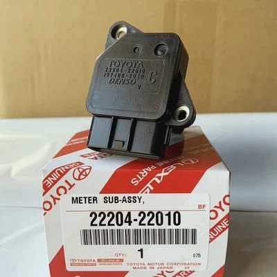 OEM 22204-22010 Denso Mass Air Flow Meter (MAF)Sensor for RAV4 Yaris Lexus Scion - Image 1 of 4