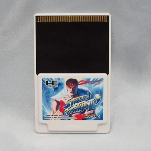 STREET FIGHTER 2 DASH Champion Edition PC Engine NEC HuCARD Only Tested NTSC-J - Picture 1 of 6