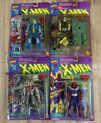 Figuras de acción Toy Biz The Uncanny X-Men Bonebreaker y Senyaka Foto 1 de 2