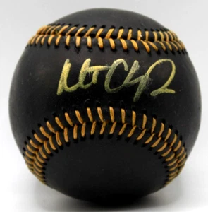 Matt Chapman Signed Black Rawlings OMLB Baseball - Beckett - Picture 1 of 2