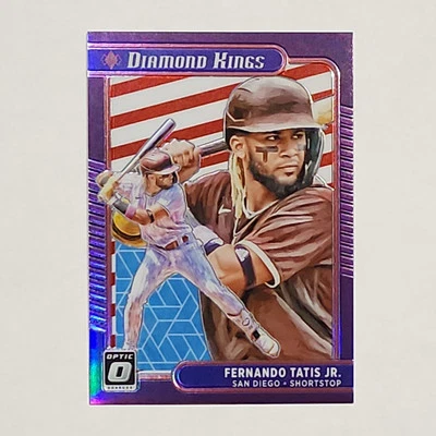 2021 Panini Donruss Optic Diamond Kings Liberty Prizm #27 Fernando Tatis Jr /45 - Image 1 of 3