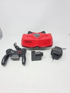 Controlador de consola Nintendo Virtual Boy y cable de alimentación sin soporte sin probar - Imagen 1 de 12