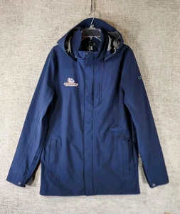 Cutter & Buck CB Weathertec Soft Shell Jacket Mens M Navy Gonzaga University EUC - Picture 1 of 16