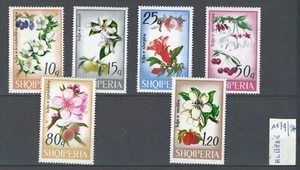 ALBANIA EUROPE FULL FLOWERS SET MNH STAMPS LOT (FLORA 59) - Picture 1 of 1