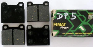 KIT PASTIGLIE PASTICCHE FRENO FRENI ANTERIORI GIULIA 1.3-1.6-SPIDER -TZ- DP 5 - Picture 1 of 1