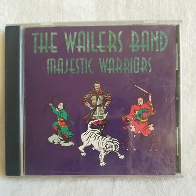 THE WAILERS BAND - Majestic Warriors Promo CD 1991 Tabu Records Reggae - Image 1 of 4