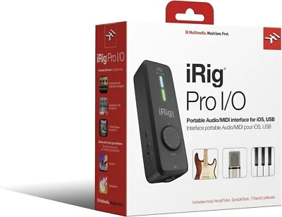 IK Multimedia iRig PRO I / O High-end audio / MIDI interface IP-IRIG-PROIO-AS - Image 1 of 4