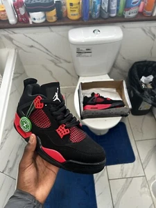 Size 7.5 - Jordan 4 Retro Mid Red Thunder - Picture 1 of 6