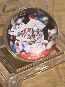 1990 Spectra Superstar Kirby Puckett Minnesota Twins Collectible Action Marble - Picture 1 of 5