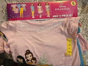 Disney Girl's 5 Piece Set Outfits Mix And Match Sets Size 5 - NEW - Picture 1 of 8