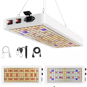 LED Grow Lampe,Pflanzenlampe LED Vollspektrum,288 LEDs Pflanzenlampen 100W=2000W - Bild 1 von 22