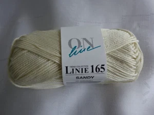 Linie 165 SANDY - Fb.04 ecry - ONline - 100 % Baumwolle zum Stricken + Häkeln - Bild 1 von 3